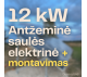 Ground-mounted 12 kW solar power plant + installation